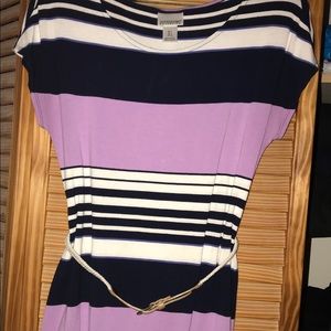 Motherhood maternity tunic w/belt